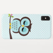 水のフクロウ Case-Mate iPhoneケース (裏面(横))