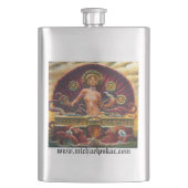 水のブギウギ フラスク (正面)