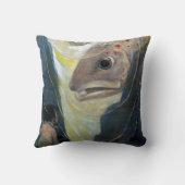 水のベビーと魚，ジェシー・ウィルコック・スミス クッション (裏面)