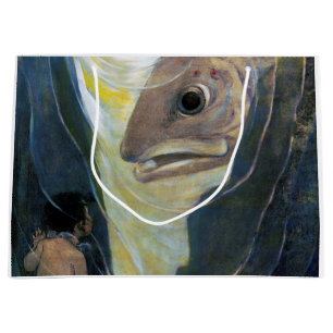 水のベビーと魚,ジェシー・ウィルコック・スミス ラージペーパーバッグ