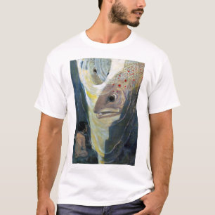 水のベビーと魚，ジェシー・ウィルコック・スミス Tシャツ