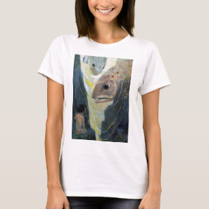 水のベビーと魚,ジェシー・ウィルコック・スミス Tシャツ