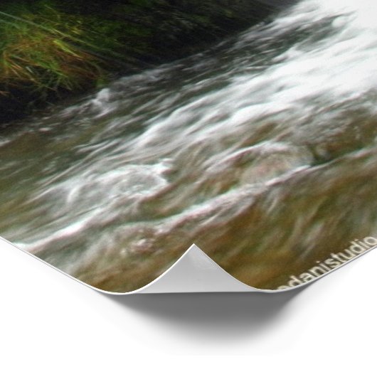 水のベール ポスター (角)