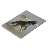 水のボクサー犬 ノートブック (左側)