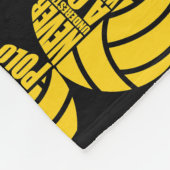 水のポロは決して~する少女を過小評価しな遊い フリースブランケット (角)