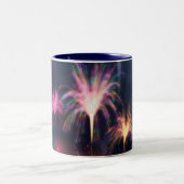 水のマグカップに火を付ける ツートーンマグカップ (中央)