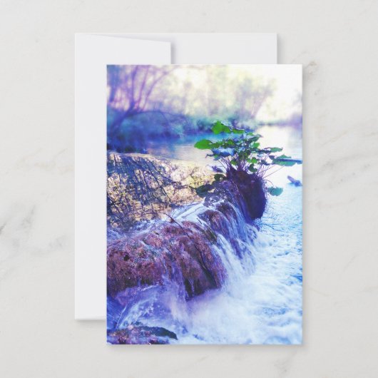 水のモヤ 招待状 (正面)