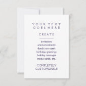 水のモヤ 招待状 (裏面)