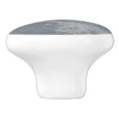 水のラッピングビーチ抽象芸術写真 セラミックノブ (側面)