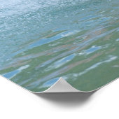 水のランニング外のトリアスロナーの2 ポスター (角)