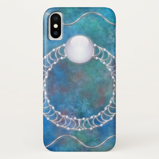 水のリングや輪iPhoneケース – メイト Case-Mate iPhoneケース (裏面)