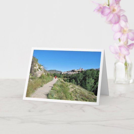 水のルート、チェルバ、バレンシア語、スペイン語 カード (蘭)