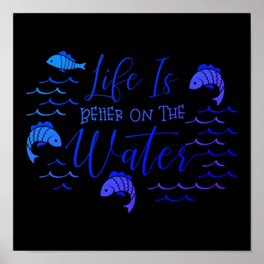 水の上では命が惜しい ポスター (正面)