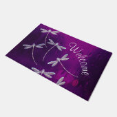 水の上でトンボを飛ばす ドアマット (アングル)