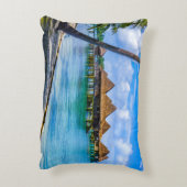 水の上に住む アクセントクッション (裏面(縦))