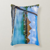 水の上に住む アクセントクッション (正面(垂直))