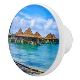 水の上に住む セラミックノブ