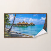 水の上に住む ハンドタオル (ハンドタオル)