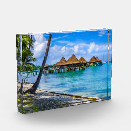 水の上に住む フォトブロック