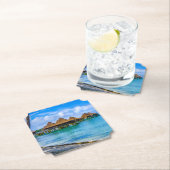 水の上に住む ペーパーコースター (インサイチュ)