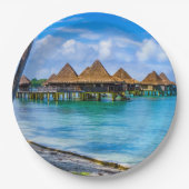 水の上に住む ペーパープレート (正面)