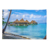 水の上に住む 枕カバー (裏面)