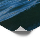 水の上のカモメ ポスター (角)