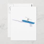 水の上のカヤーカー ポストカード (正面/裏面)