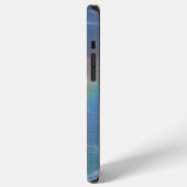 水の上のカラフルな虹 iPhoneケース (左側面)