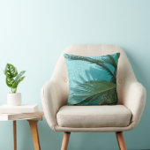 水の上のヤシの木 クッション (椅子)