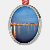 水の上の光 メタルオーナメント (左)