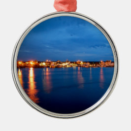 水の上の光 メタルオーナメント