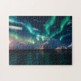 水の上の北の光 | Aurora Borealis ジグソーパズル