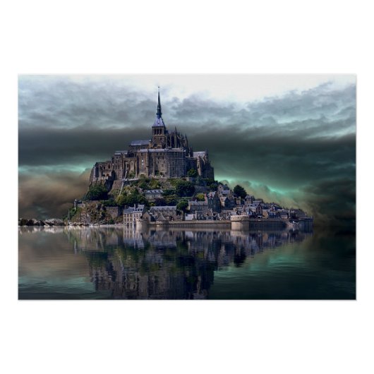 水の上の城 ポスター (正面)