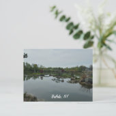 水の上の小さな橋 ポストカード (スタンド正面)