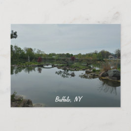 水の上の小さな橋 ポストカード