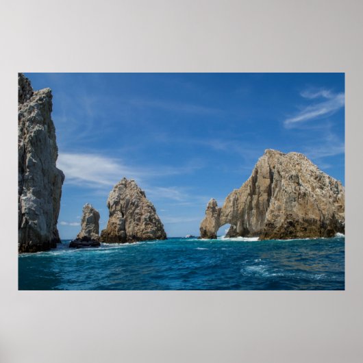 水の上の岩 ポスター (正面)