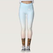 水の上の月 レギンス (正面)