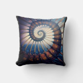 水の上の木製スターポータル クッション (正面)