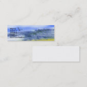 水の上の翼 | スキニー名刺 (正面/裏面)