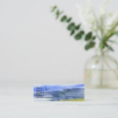 水の上の翼 | スキニー名刺 (スタンド正面)