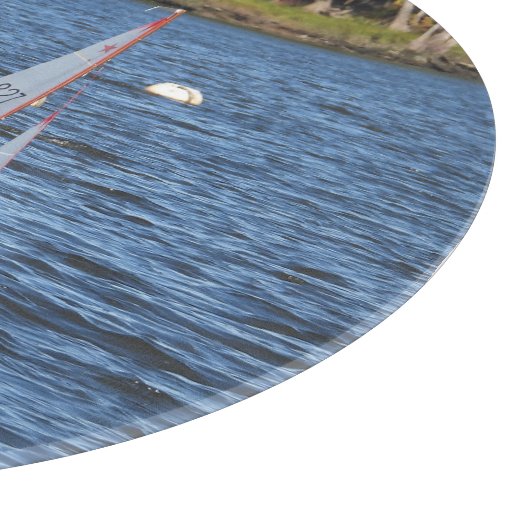 水の上の遠隔操作された帆船 カッティングボード (角)