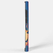 水の上をガチョウ SAMSUNG GALAXYケース (右側面)