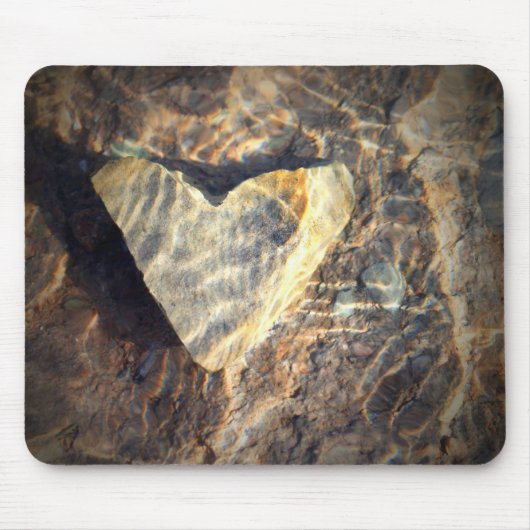 水の下の愛 マウスパッド (正面)