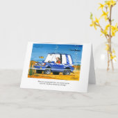 水の下の携帯電話 カード (黄色い花)