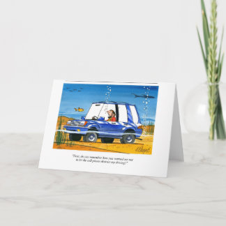 水の下の携帯電話 カード