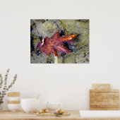 水の下の紅葉 ポスター (キッチン)