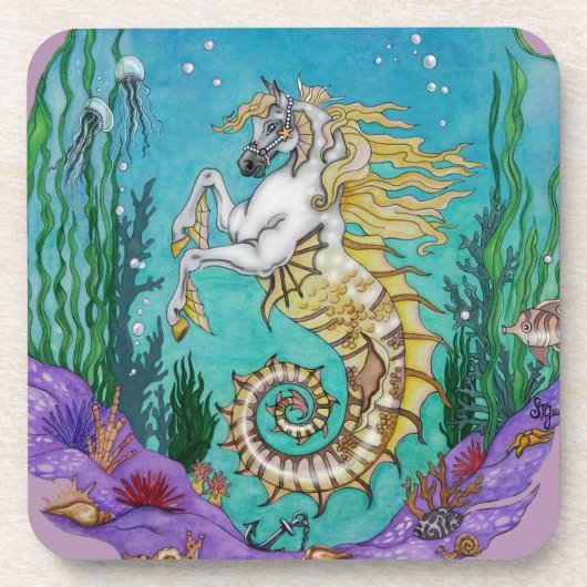 水の下 コースター (正面)