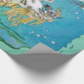 水の下 ラッピングペーパー (角)