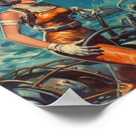 水の世界を求めて叫びインスパイアと宣伝 ポスター (角)